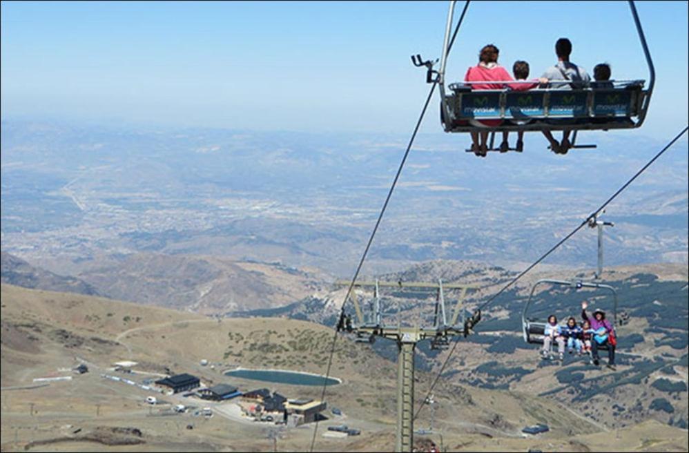 Todosierranevada Zona Baja - Edificio Atlas - Vistas A La Montana - Junto A Los Telecabinas Sierra Nevada Bagian luar foto